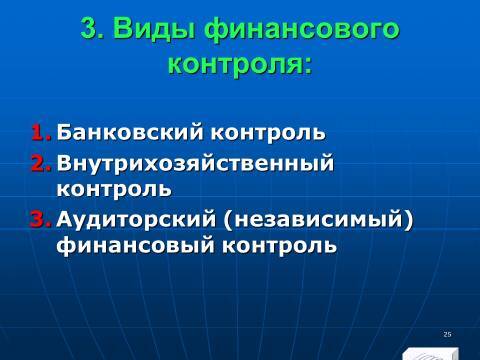 Финансовый контроль в Российской Федерации. Слайды, тесты и ответы - _25.jpg